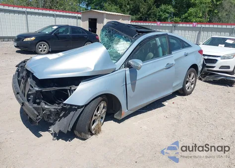 2012 Hyundai Sonata Limited из США, поврежденный, VIN 5NPEC4AC7CH314569